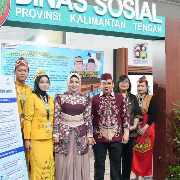 Dinas Sosial di Kalteng Expo 2025