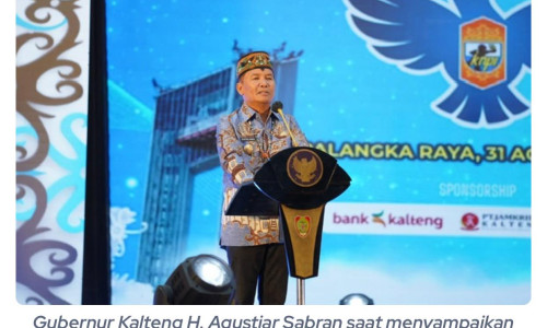 Pelantikan Pengurus DPD KNPI Provinsi Kalimantan Tengah masa bakti 2025-2028