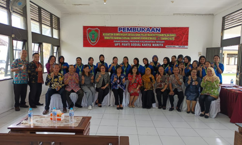 Bimbingan Sosial & Keterampilan untuk Wanita Rawan Sosial Ekonomi