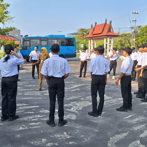 Morning meeting Penerima Manfaat UPT. Panti Sosial Bina Remaja (PSBR)