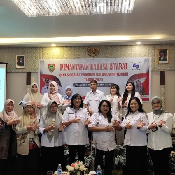 Meningkatkan Pelayanan yang Akomodatif terhadap pemenuhan Hak Penyandang Disabilitas Pemantapan Bahasa Isyarat tahun 2025