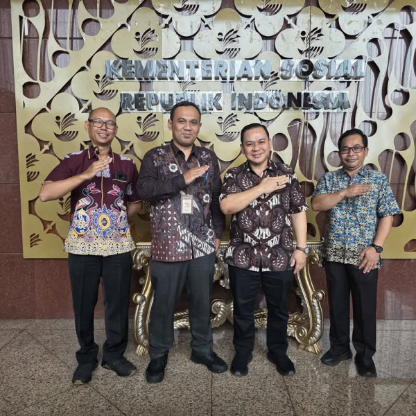 Koordinasi dan Konsultasi berkaitan Data Tunggal Sosial Ekonomi Nasional (DTSEN)