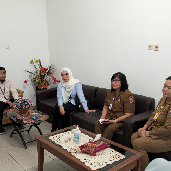 Dinas Sosial Kalteng menerima Tim Sentra Budi Luhur Kemensos RI