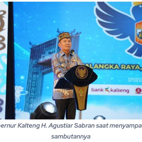 Pelantikan Pengurus DPD KNPI Provinsi Kalimantan Tengah masa bakti 2025-2028