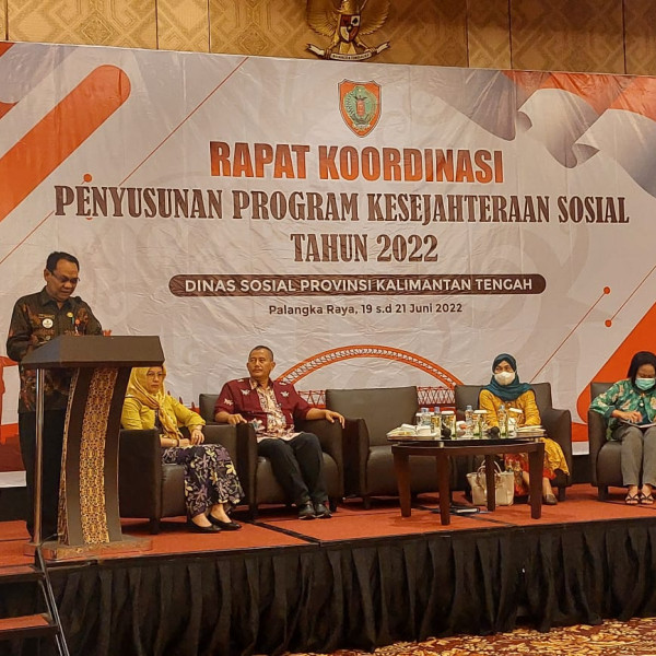 KOORDINASI DAN PENYUSUNAN PROGRAM KESEJAHTERAAN SOSIAL SE-KALTENG TAHUN 2022